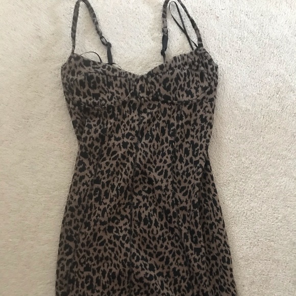 sexy leopard print mini dress costa blanca - Picture 1 of 4